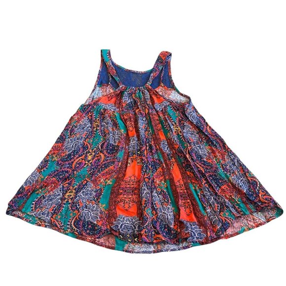 Free People Count Me In Trapeze Mini Dress Tunic Top Sleeveless Size Small NWT - Picture 6 of 11